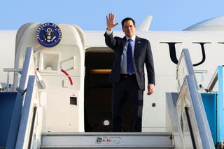 US secretary of state Marco Rubio departs Israel for Saudi Arabia